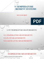 Low - Temperature Measurements