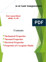 Low Temperature Properties