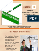 Managing Employee Motivation and Performance: Ready Notes