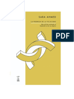 La Promesa de La Felicidad. Sara Ahmed