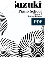 Suzuki Piano Methode 05 Dutch PDF