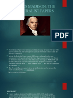 James Madison: The Federalist Papers