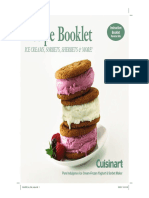 Recipe Booklet: Ice Creams, Sorbets, Sherbets & More!