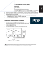 Acer LCD Monitor Quick Start Guide (QSG) : Important Safety Instructions