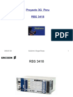RBS 3418: Características y componentes de la pequeña celda 3G