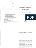 De La Vega Anormales Deficientes y PDF