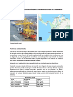 Evaluar red transporte e implementar Puerto Buenaventura