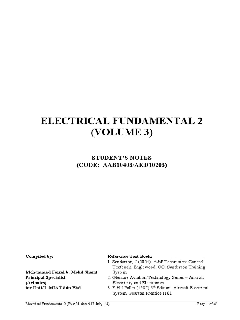 DC Alternator Fundamentals for Aircraft | PDF | Electric Motor | Rectifier