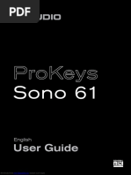 Sono 61: User Guide