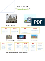 My Poster " ": Places of My City