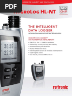 The Intelligent Data Logger.: Innovation in Humidity and Temperature Measurement