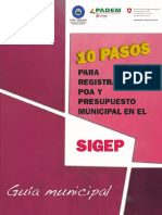 Registra POA y Presupuesto