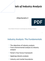 Fundamentals of Industry Analysis