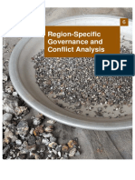 Region-Specific Governance and Conflict Analysis