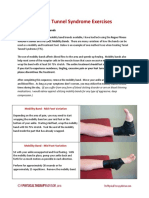Tarsal Tunnel Syndrome Exercises PDF