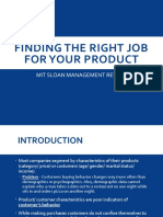 FINDING THE RIGHT JOB FOR YOUR PRODUCT.pptx