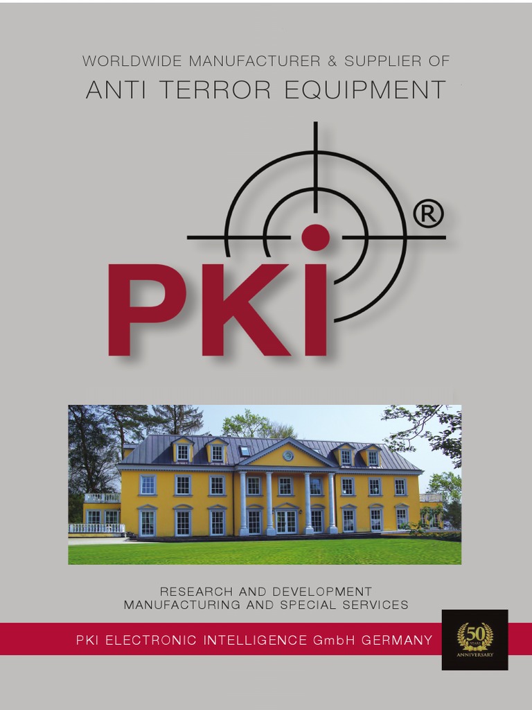 PKI Hauptkatalog 2019 Incl Presentation PDF, PDF, Surveillance