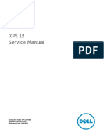 XPS 13 Service Manual: Computer Model: XPS 13-9360 Regulatory Model: P54G Regulatory Type: P54G002
