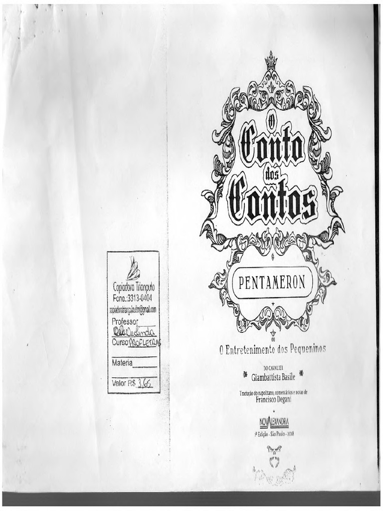 Basile Sol, Lua e Talia PDF