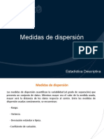 Medidas de Dispersión