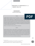 Principales Alteraciones de La Diabetes PDF