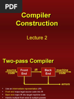 Compiler Construction - Lecture 02