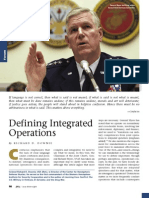 Defining Integrated Operations: by Richard D. Downie