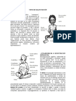 Tipos de Malnutrición