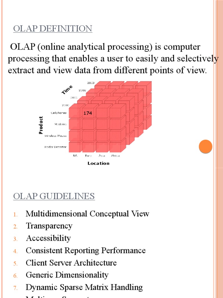 OLAP: Key Concepts and Characteristics | PDF