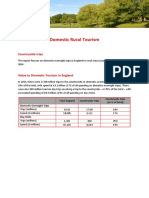 Domestic Rural Tourism: Countryside Trips