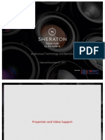 Sheraton Dallas by The Galleria - Audiovisual Services Full Presntation PDF