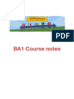 CIMA BA1 Course Notes PDF