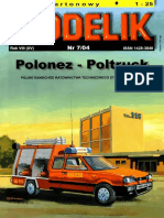 Modelik 2004.07 Polonez Poltruck