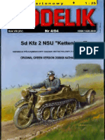 Modelik 2004.04 Sd Kfz.2 NSU Kattenkrad HK-101 Green Version