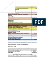 Excel de Flujo de Fondos Resolucion TP