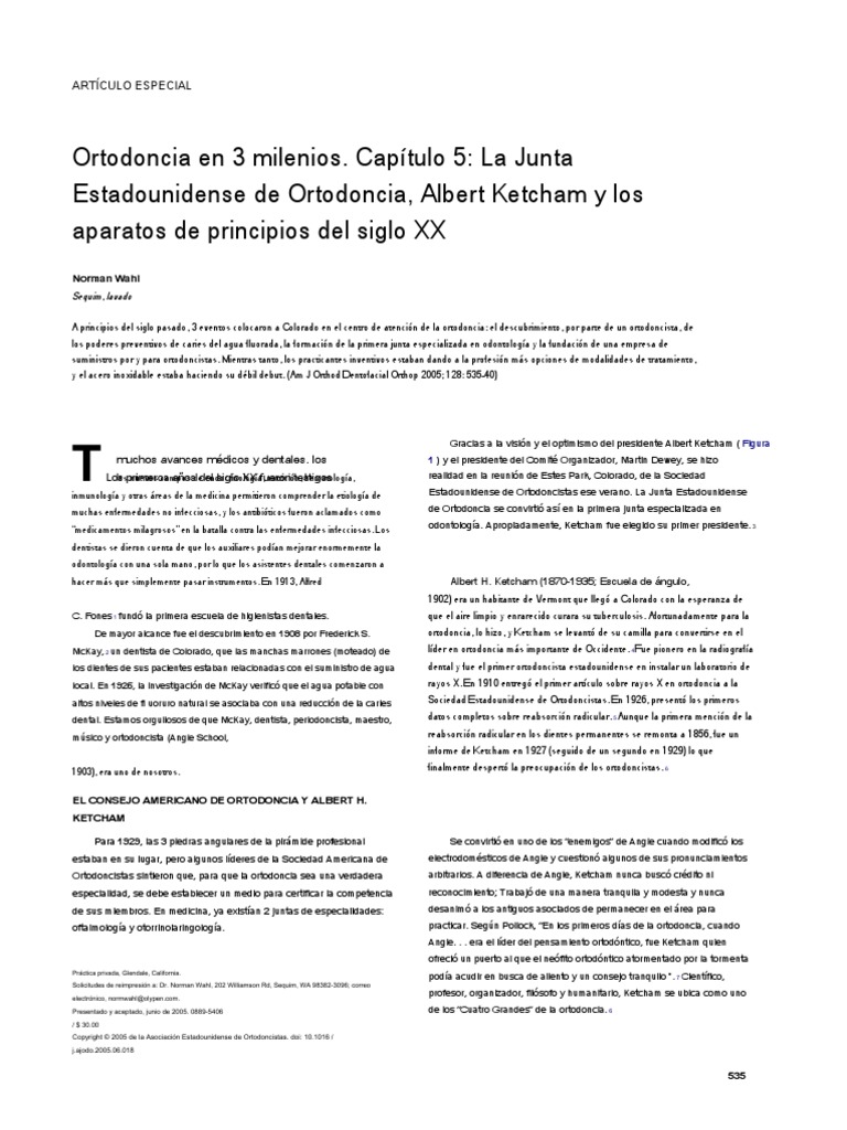 Capitulo 5.en - Es | PDF | Ortodoncia | Odontología