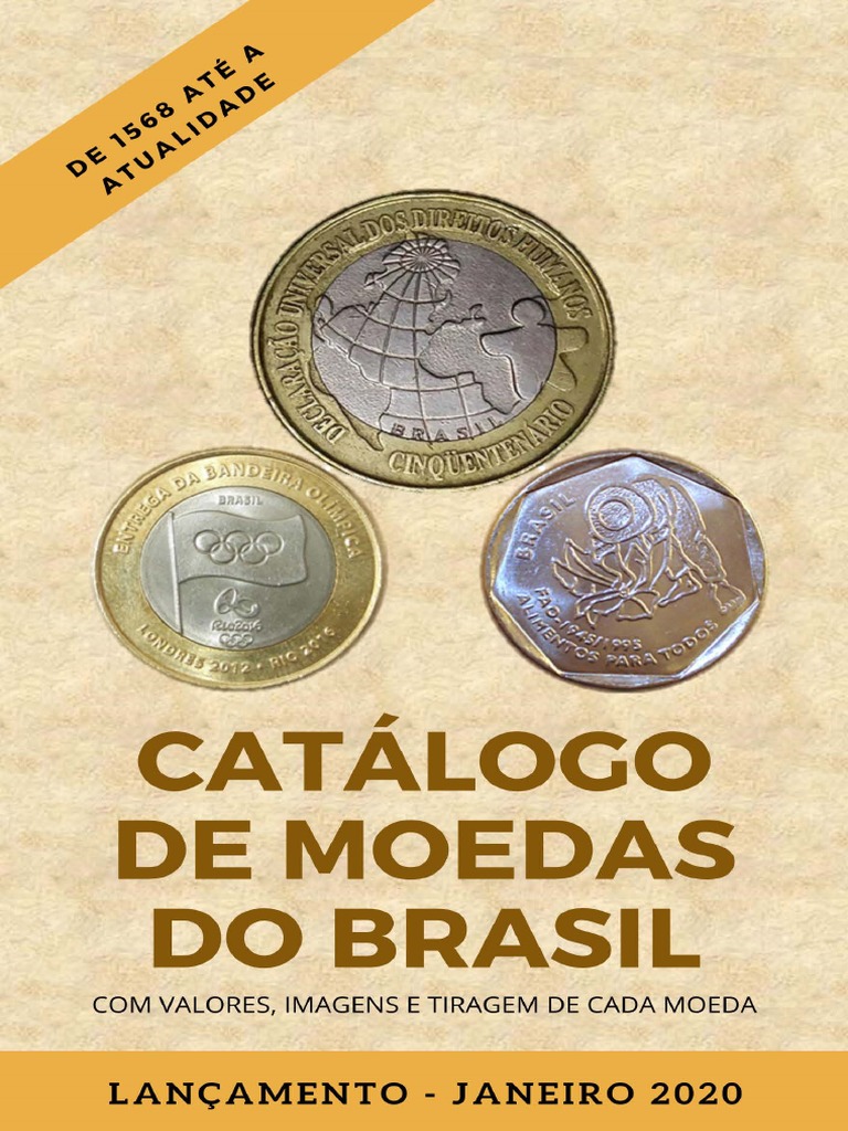 Catálogo de Moedas Do Brasil 2020-1 | PDF | Numismática | Moeda