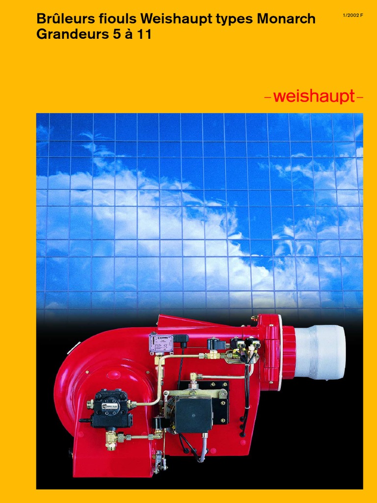 Brûleurs fioul Weishaupt Types et Régulations PDF Soupape Allumage — free download