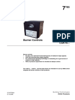 Burner Controls: Building Technologies