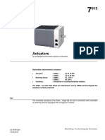 SQM10-20 Actuators For Air Dampers and Control Valves Oil Burners PDF