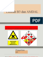 OPTIMASI LIMBAH B3 DAN AMDAL