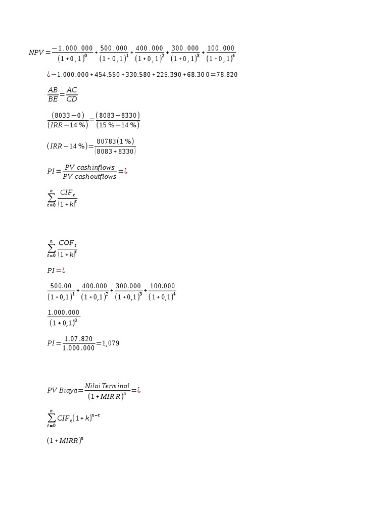 Rumus | PDF