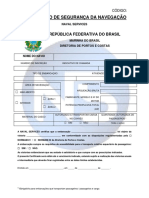 [FO 01 005] Formulário de Certificado de Segurança da Navegação
