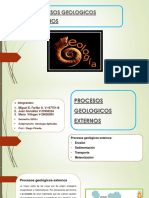 Procesos Geológicos,  Geología Aplicada