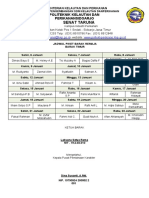 JADWAL PIKET BARAK