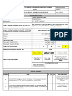 Lista de Chequeo Seguimiento Contratistas