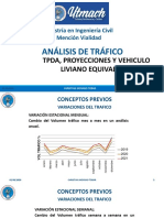 4.1 Tpda, Flujos, Volumenes, Proyecciones, Velocidades y Demoras