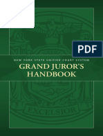 Grand Juror'S Handbook: New York State Unified Court System