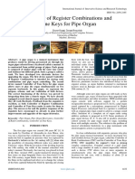 Controller of Register Combinations and Tone Keys For Pipe Organ