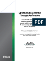 Optimizing Fracturing Through Perforation: Cofrac Perforating System